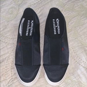 Superga X Alexa Chung slides size 41 /9.5